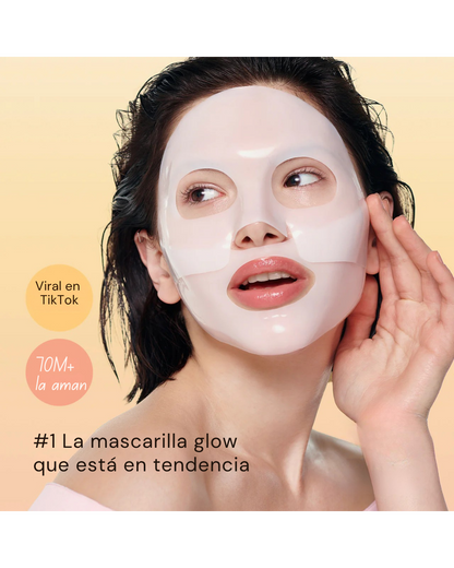 Caja Mascarilla Glow de Colageno BIODANCE