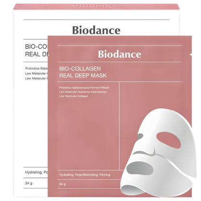 Caja Mascarilla Glow de Colageno BIODANCE